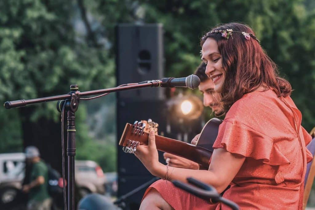 Linda et Charles en concert